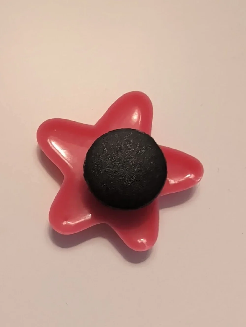 Red Starfish Shoe Charm
